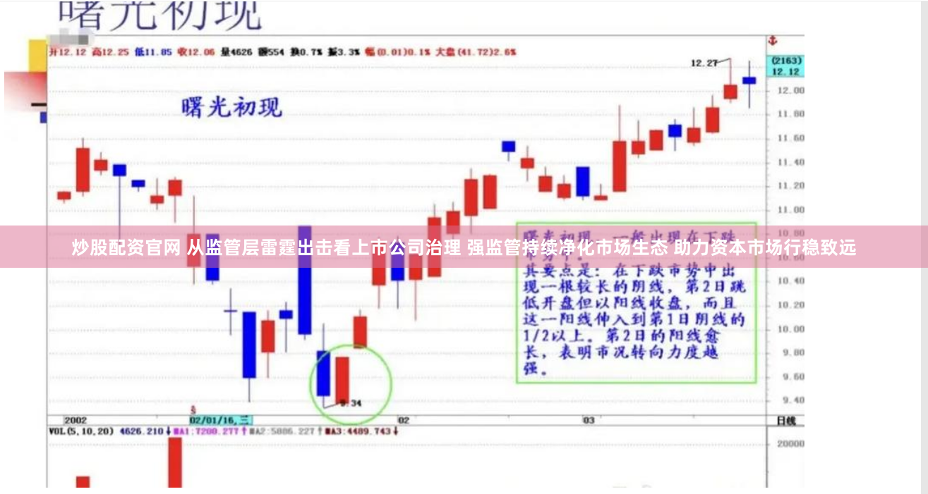 炒股配资官网 从监管层雷霆出击看上市公司治理 强监管持续净化市场生态 助力资本市场行稳致远
